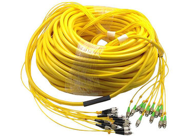 Corde de correction jaune de fibre de mode unitaire FC UPC à la longueur d'onde 1310/1550NM de FC RPA